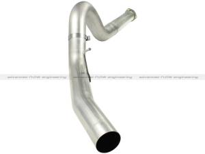 aFe MACHForce XP 5in DPF-Back Stainless Steel Exh Sys, No tip,Ford Diesel Trucks 11-14 V8-6.7L - 49-43055