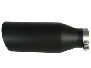 aFe - aFe MACHForce XP Exhausts Tips SS-304 EXH Tip 4In x 7Out x 18L Bolt-On (blk) - 49-92023-B - Image 6