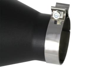 aFe - aFe MACHForce XP Exhausts Tips SS-304 EXH Tip 4In x 7Out x 18L Bolt-On (blk) - 49-92023-B - Image 7