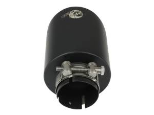 aFe - aFe Takeda 304 SS Clamp-On Exhaust Tip 2.5in. Inlet / 4.5in. Outlet / 7in. L - Black - 49T25454-B072 - Image 5