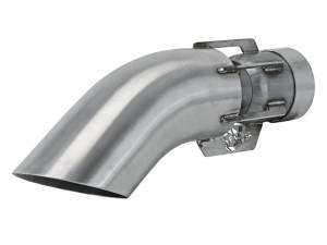 aFe - aFe MACH Force-Xp 304 Stainless Steel Clamp-on Exhaust Tip Brushed - 49T30401-H151 - Image 1