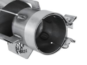 aFe - aFe MACH Force-Xp 304 Stainless Steel Clamp-on Exhaust Tip Brushed - 49T30401-H151 - Image 3