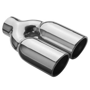 Magnaflow - Magnaflow Tip 1-Pk Dual Rnd DW 3x10 2.25ID - 35168 - Image 1