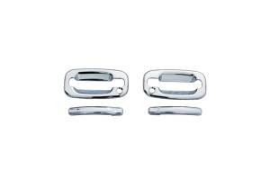 AVS - AVS 99-16 Ford F-250 (w/o Passenger Keyhole) Door Handle Covers (2 Door) 4pc Set - Chrome - 685203 - Image 2