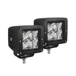 Westin - Westin Compact LED -4 5W Cree 3 inch x 3 inch (Set of 2) - Black - 09-12200A-PR - Image 2