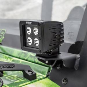 Westin - Westin LED Auxiliary Light 3.2in x 3.0in Spot w/5W Cree - Black - 09-12205A-PR - Image 3