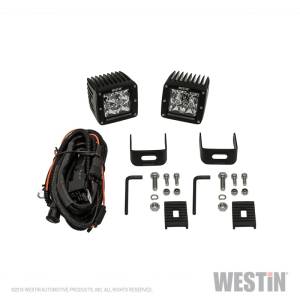 Westin - Westin Compact LED 5W 3.2 inch x 3 inch (Set of 2) - Black - 09-12200B-PR - Image 1