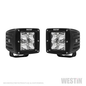Westin - Westin Compact LED 5W 3.2 inch x 3 inch (Set of 2) - Black - 09-12200B-PR - Image 8
