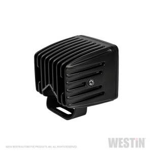 Westin - Westin HyperQ LED Auxiliary Lights 3in x 3in cube 20w Flood - Black - 09-12205B-PR - Image 9