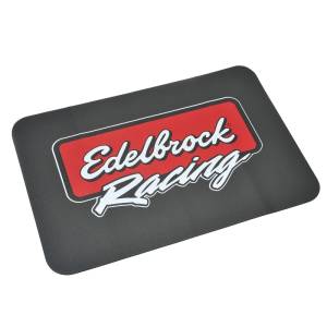 Edelbrock - Edelbrock Racing Fender Cover - PVC Foam Mat - 2 Color Printed Edelbrock Racing Logo - 2324 - Image 3