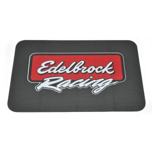 Edelbrock - Edelbrock Racing Fender Cover - PVC Foam Mat - 2 Color Printed Edelbrock Racing Logo - 2324 - Image 5