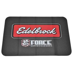 Edelbrock - Edelbrock Racing Fender Cover - PVC Foam Mat - 2 Color Printed Edelbrock Racing Logo - 2324 - Image 8