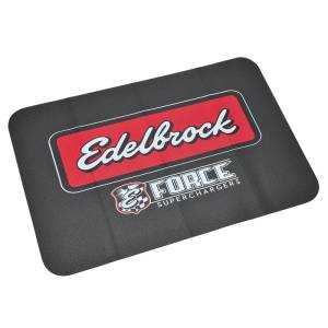 Edelbrock - Edelbrock Racing Fender Cover - PVC Foam Mat - 2 Color Printed Edelbrock Racing Logo - 2324 - Image 9