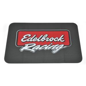 Edelbrock - Edelbrock Racing Fender Cover - PVC Foam Mat - 2 Color Printed Edelbrock Racing Logo - 2324 - Image 10