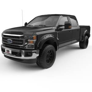 EGR - EGR 2017 Ford Super Duty Bolt-On Look Color Match Fender Flares - Set - Shadow Black - 793914-G1 - Image 6