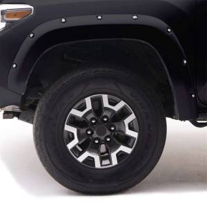 EGR - EGR 2017 Ford Super Duty Bolt-On Look Color Match Fender Flares - Set - Shadow Black - 793914-G1 - Image 10