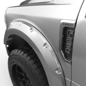 EGR - EGR 2017 Ford Super Duty Bolt-On Look Color Match Fender Flares - Set - Ingot Silver - 793914-UX - Image 7