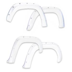 EGR 2017 Ford Super Duty Bolt-On Look Color Match Fender Flares - Set - Oxford White - 793914-Z1