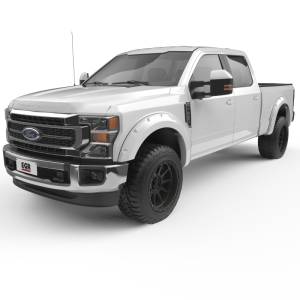 EGR - EGR 2017 Ford Super Duty Bolt-On Look Color Match Fender Flares - Set - Oxford White - 793914-Z1 - Image 6