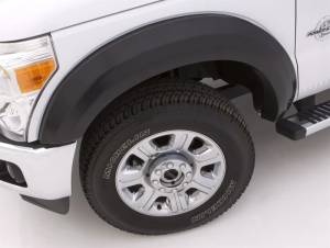 LUND - LUND 2017 Ford F-250 Super Duty Ex-Extrawide Smooth Elite Series Fender Flares - Black (4 Pc.) - EX129S - Image 4