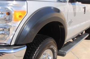 LUND - LUND 11-16 Ford F-250 Ex-Extrawide Style Smooth Elite Series Fender Flares - Black (4 Pc.) - EX314S - Image 13