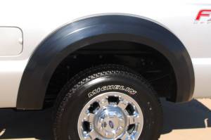 LUND - LUND 11-16 Ford F-250 Ex-Extrawide Style Smooth Elite Series Fender Flares - Black (4 Pc.) - EX314S - Image 14