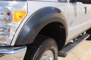 LUND - LUND 11-16 Ford F-250 Ex-Extrawide Style Smooth Elite Series Fender Flares - Black (4 Pc.) - EX314S - Image 17