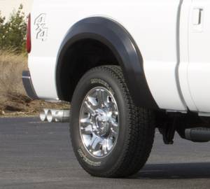 LUND - LUND 11-16 Ford F-250 Ex-Extrawide Style Smooth Elite Series Fender Flares - Black (2 Pc.) - EX314SB - Image 7