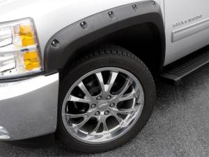 LUND - LUND 2017 Ford F-250 Super Duty RX-Rivet Style Smooth Elite Series Fender Flares - Black (4 Pc.) - RX129S - Image 9