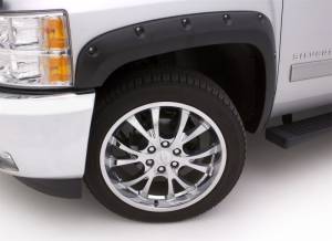 LUND - LUND 2017 Ford F-250 Super Duty RX-Rivet Style Smooth Elite Series Fender Flares - Black (2 Pc.) - RX129SA - Image 4