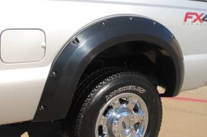 LUND - LUND 11-16 Ford F-250 Super Duty RX-Rivet Style Smooth Elite Series Fender Flares - Black (4 Pc.) - RX314S - Image 14