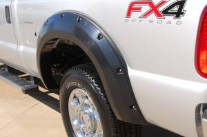 LUND - LUND 11-16 Ford F-250 Super Duty RX-Rivet Style Smooth Elite Series Fender Flares - Black (2 Pc.) - RX314SB - Image 10