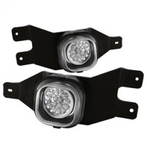 SPYDER - SPYDER Ford F250/F350 99-04/Ford Excursion 00-05 LED Fog Lights w/Switch Clear FL-LED-FF25001-C - 5015648 - Image 2