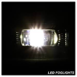 SPYDER - SPYDER 15-18 Ford F-150 / 17-18 Ford F-250/F-350 Full LED Fog Lights - w/o Switch (FL-LED-PRO-4) - 9043277 - Image 5