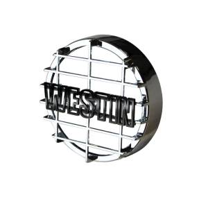 Westin - Westin Premier 6 in Quartz-Halogen Off-Road Light Cover (Chrome Grid Only) - Chrome - 09-0500C - Image 1