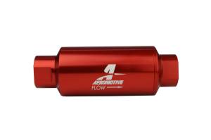 Aeromotive - Aeromotive In-Line Filter - AN-10 size - 40 Micron SS Element - Red Anodize Finish - 12335 - Image 2