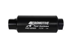 Aeromotive - Aeromotive Pro-Series In-Line Filter - AN-12 - 40 Micron SS Element - Nickel Chrome Finish - 12342 - Image 5
