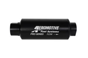 Aeromotive - Aeromotive Pro-Series In-Line Filter - AN-12 - 40 Micron SS Element - Nickel Chrome Finish - 12342 - Image 7