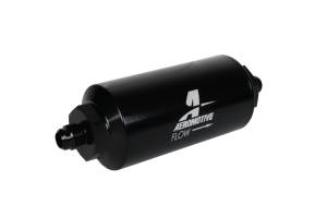 Aeromotive - Aeromotive In-Line Filter - (AN-6 Male) 10 Micron Fabric Element Bright Dip Black Finish - 12347 - Image 2