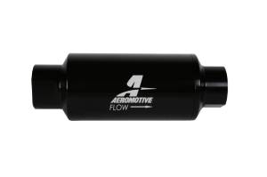 Aeromotive - Aeromotive In-Line Filter 10AN 10 Micron Microglass Element Bright-Dip Black 2in OD - 12350 - Image 2