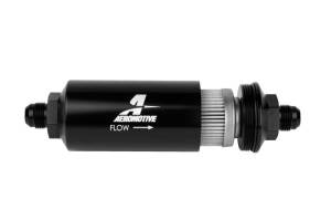 Aeromotive - Aeromotive In-Line Filter - (AN -08 Male) 100 Micron Stainless Steel Element - 12379 - Image 1