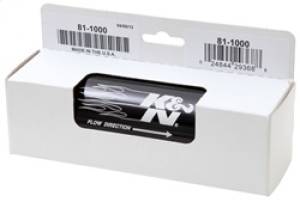 K&N Engineering - K&N Engineering 2in OD x 6in L 6AN 25 Micron In-Line Fuel/Oil FIlter - 81-1000 - Image 3