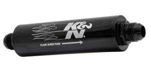 K&N Engineering - K&N Engineering 2in OD x 9in L 10AN 74 Micron In-Line Fuel/Oil FIlter - 81-1003 - Image 1