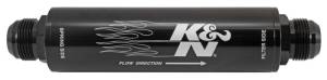 K&N Engineering - K&N Engineering 2in OD x 9in L 16AN 74 Micron In-Line Fuel/Oil FIlter - 81-1012 - Image 2