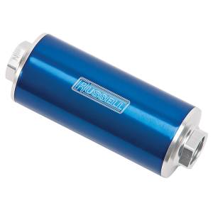 Russell - Russell Performance Profilter Fuel Filter 6in Long 10 Micron -10AN Inlet -10AN Outlet - Blue - 649252 - Image 6