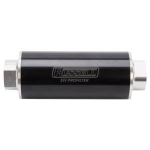 Russell - Russell Performance Profilter Fuel Filter 6in Long 60 Micron -10AN Inlet -10AN Outlet - Black - 649260 - Image 2