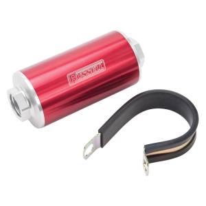 Russell - Russell Performance Profilter Fuel Filter 6in Long 60 Micron -10AN Inlet -10AN Outlet - Red - 649261 - Image 2