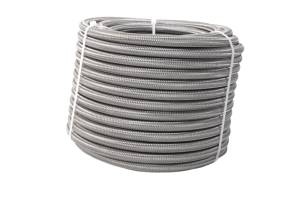 Aeromotive - Aeromotive PTFE SS Braided Fuel Hose - AN-08 x 8ft - 15305 - Image 1