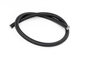 DeatschWerks - DeatschWerks 10AN Black Nylon Braided PTFE Hose 3 Feet - 6-02-0866-3 - Image 1