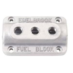Edelbrock - Edelbrock Fuel Block Triple As Cast - 1285 - Image 3